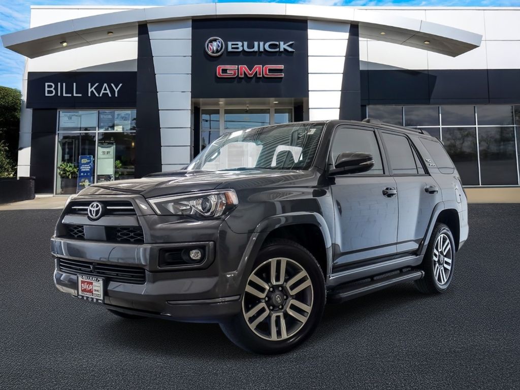 Magnetic Gray Metallic 2022 Toyota 4Runner SUV / Crossover Four-Wheel Drive 5-Speed Automatic