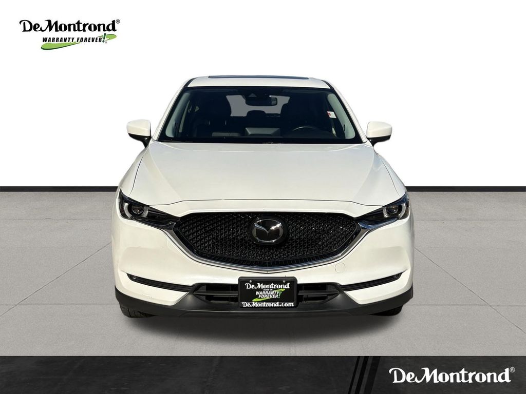 2021 Mazda CX-5 Grand Touring White at DeMontrond Automotive Group