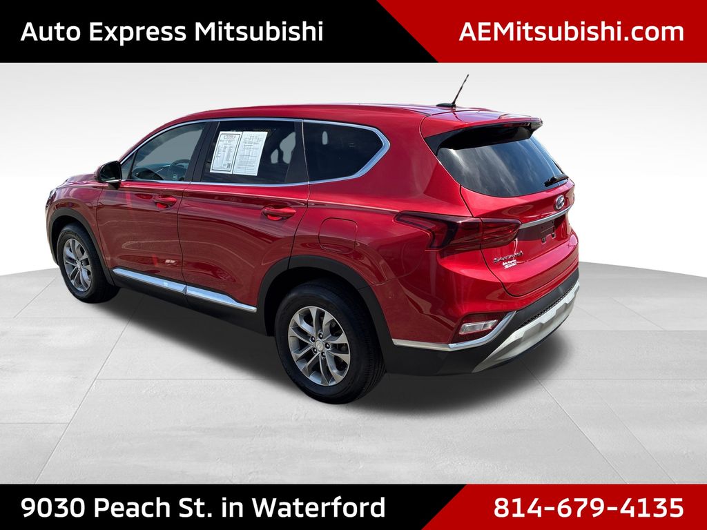 2019 Hyundai Santa Fe SE Red at Spitzer Acura