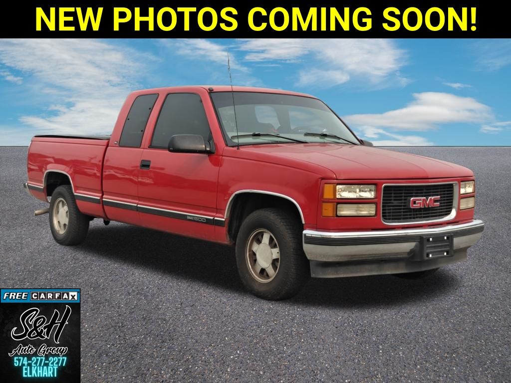 Fire Red 1997 GMC Sierra 1500 Pickup Truck Rear-Wheel Drive 5-Speed Manual