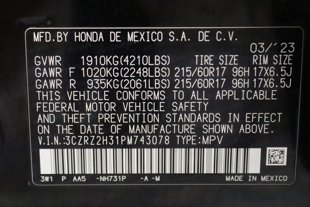 Thumbnail: 2023 Honda HR-V - 17