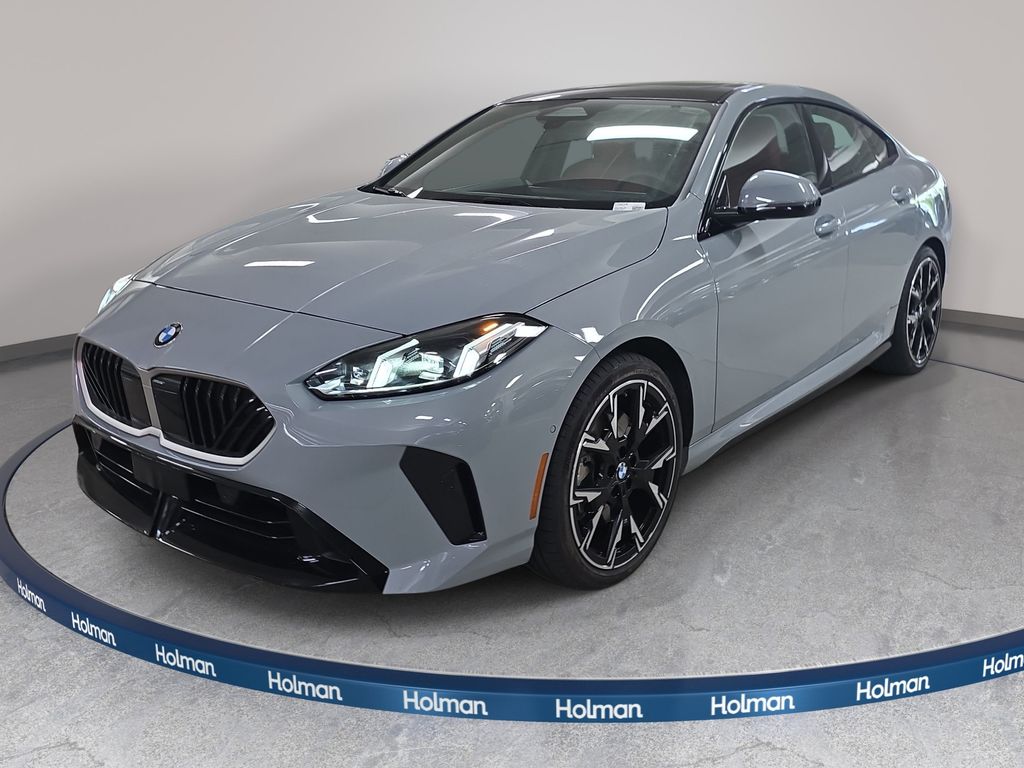Gray (Brooklyn Grey Metallic) 2026 BMW 2 Series Sedan Front-Wheel Drive 7-Speed Automatic