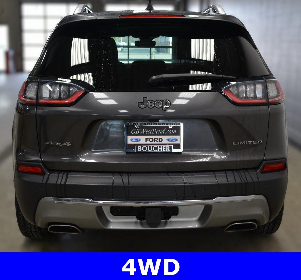 Used 2021 Granite Crystal Metallic Clearcoat Jeep Limited image 5
