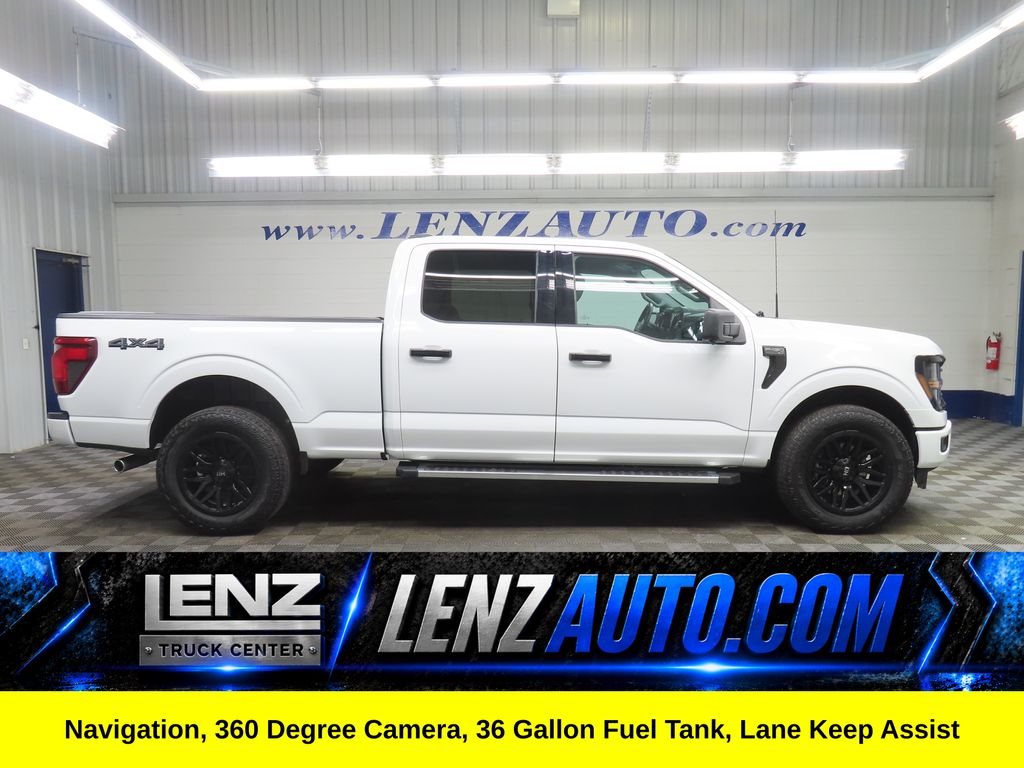 Oxford White 2024 Ford F-150 Pickup Truck Four-Wheel Drive Automatic