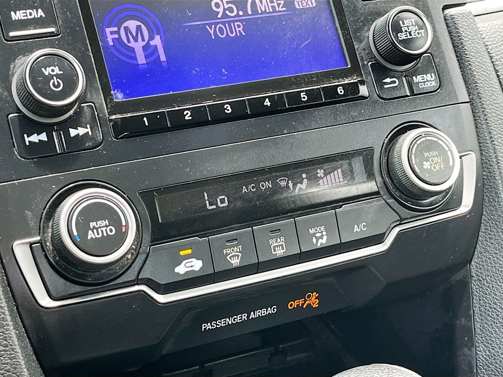 2018 Honda Civic LX Blue at DeMontrond Automotive Group