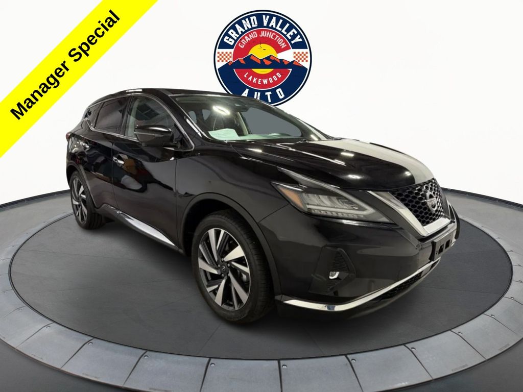 Super Black 2024 Nissan Murano SL AWD SUV / Crossover All-Wheel Drive Automatic