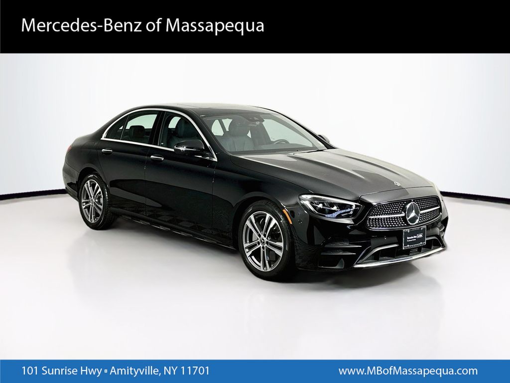 Black 2023 Mercedes-Benz E-Class Sedan All-Wheel Drive 9-Speed Automatic