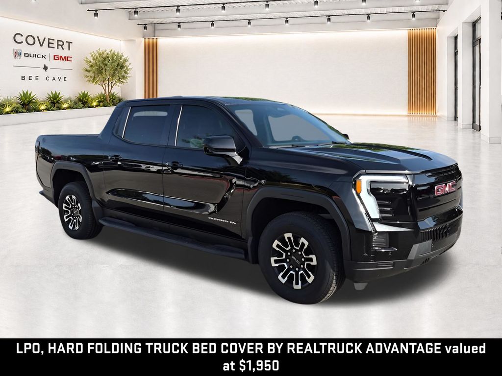 Onyx Black 2026 GMC Sierra EV Pickup Truck All-Wheel Drive 1-Speed Automatic