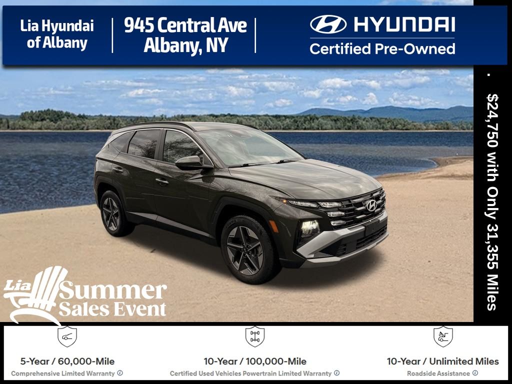 Rockwood Green 2025 Hyundai Tucson SEL AWD SUV / Crossover All-Wheel Drive 8-Speed Automatic