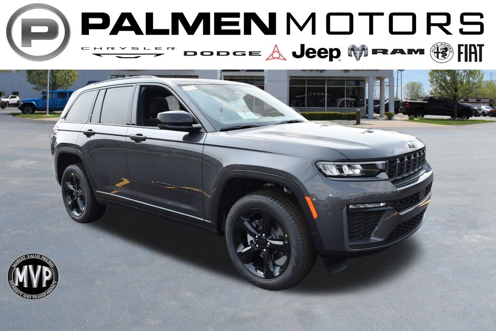 Baltic Gray Metallic Clearcoat 2026 Jeep Grand Cherokee SUV / Crossover Four-Wheel Drive 8-Speed Automatic