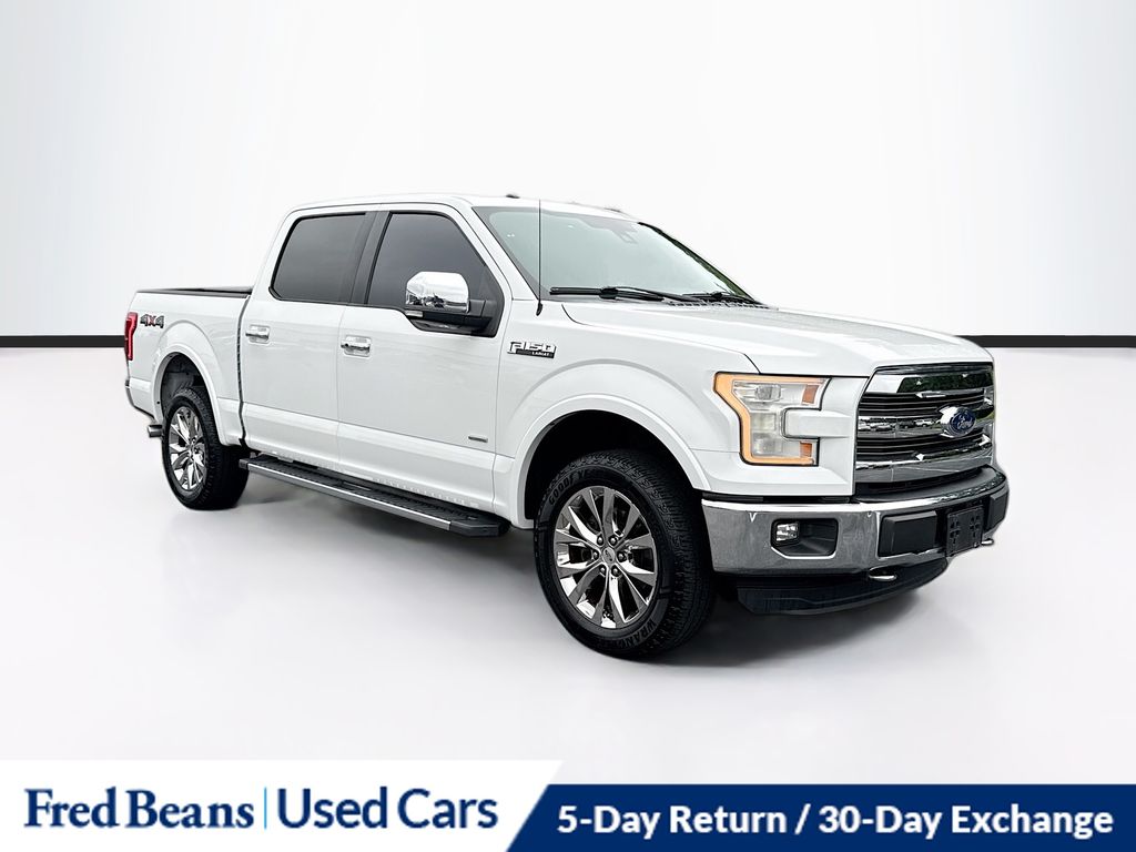 Oxford White 2016 Ford F-150 Pickup Truck Four-Wheel Drive 6-Speed Automatic