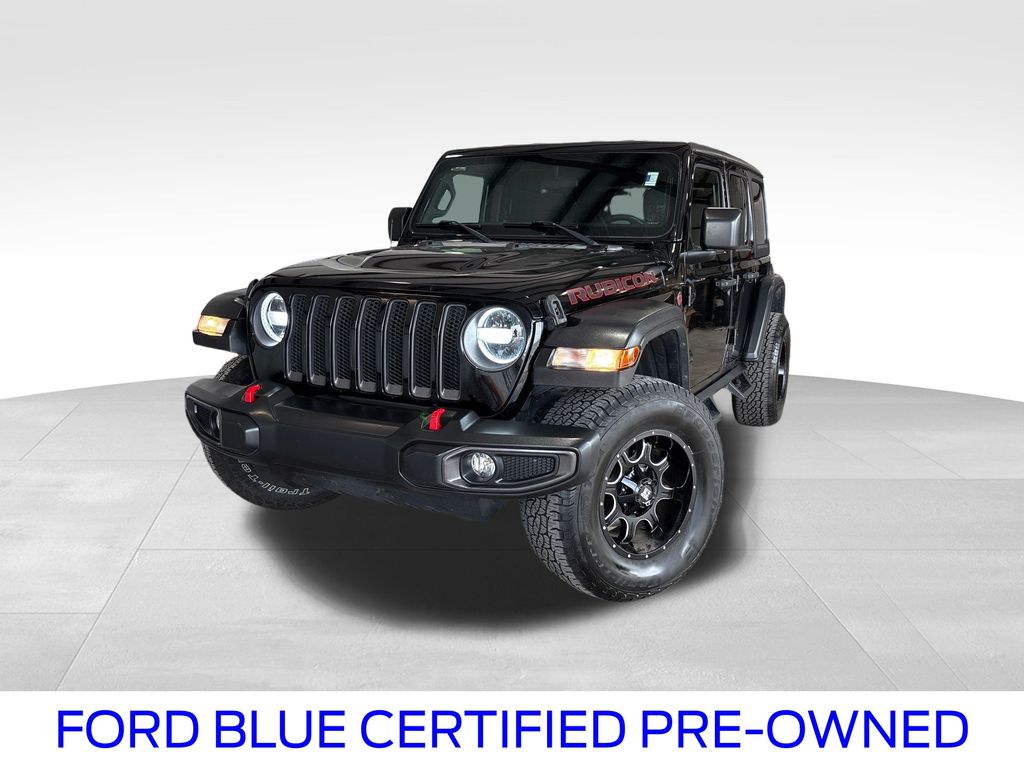 Black Clearcoat 2021 Jeep Wrangler SUV / Crossover Four-Wheel Drive 8-Speed Automatic