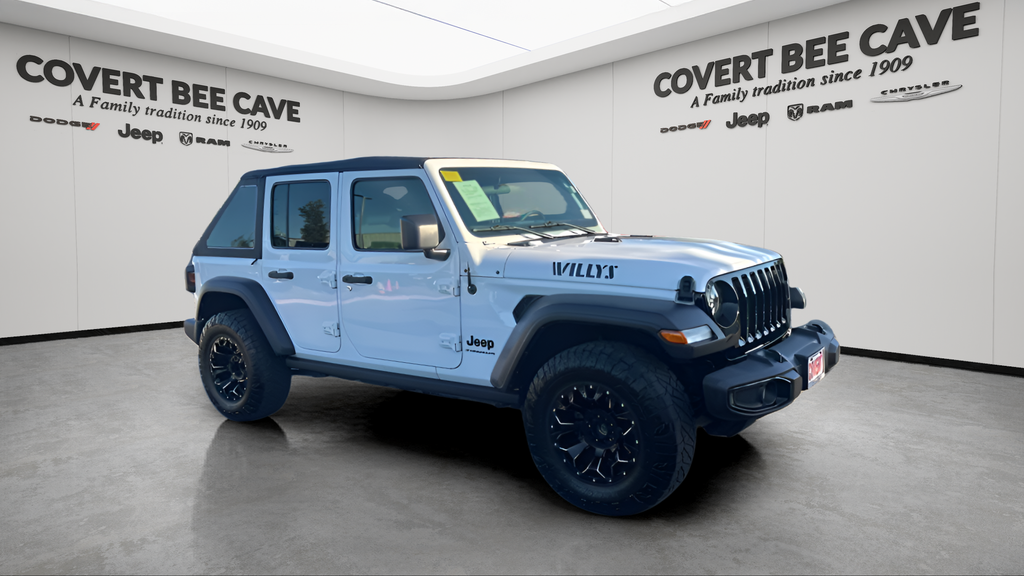 Used Car 2023 Jeep Wrangler  Willys For Sale Under $35,000 In Austin, Texas