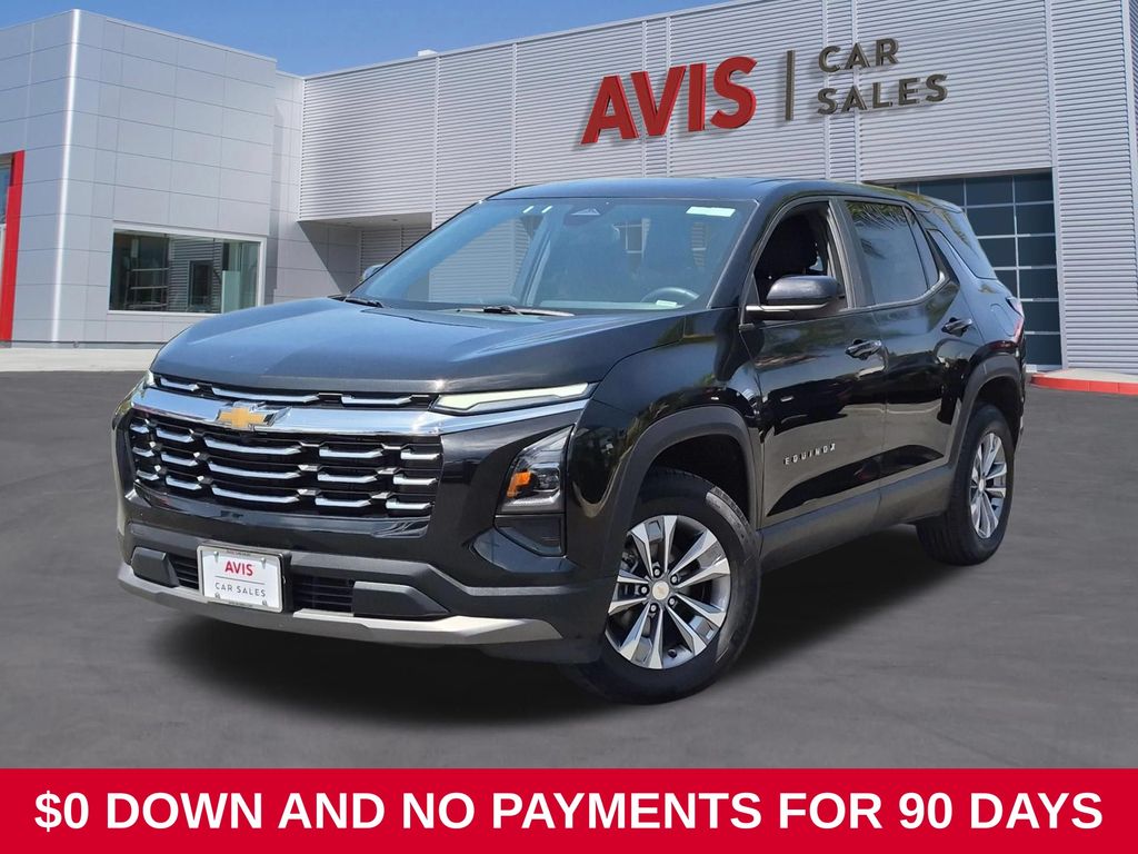 Black Metallic 2025 Chevrolet Equinox SUV / Crossover Four-Wheel Drive 8-Speed Automatic