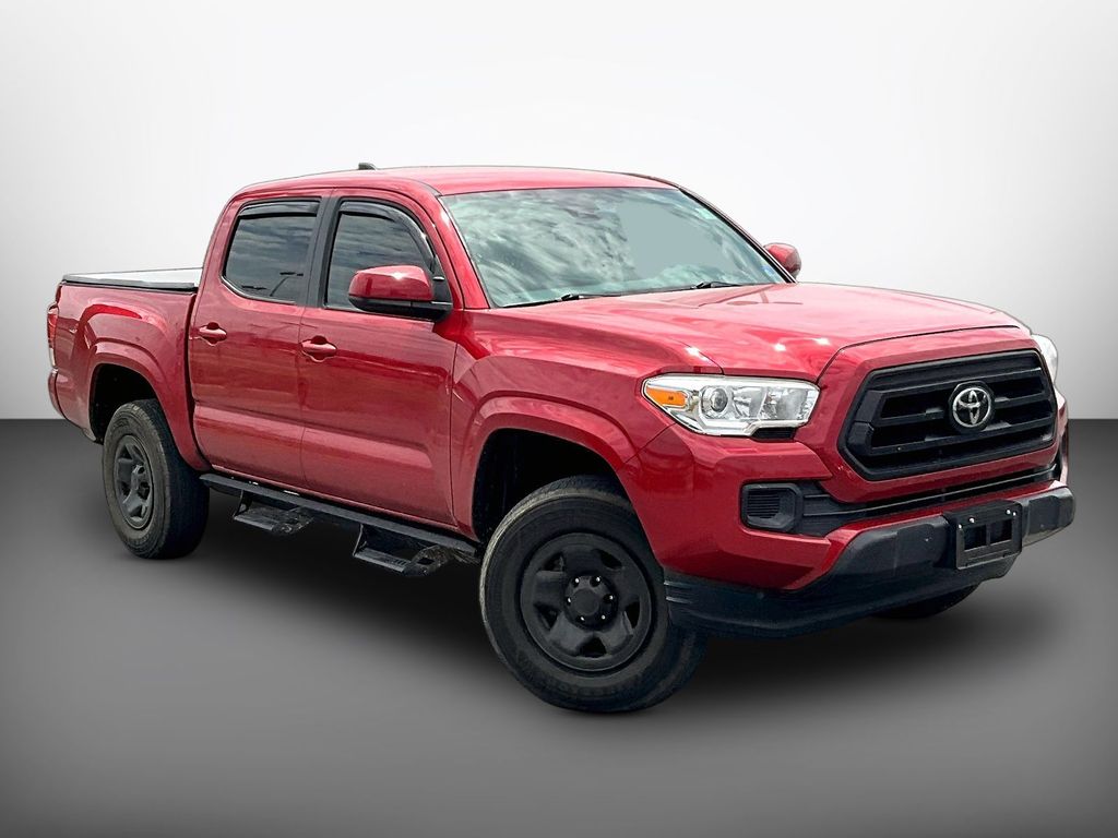 Barcelona Red Metallic 2020 Toyota Tacoma SR I4 Double Cab RWD Pickup Truck 4X2 6-Speed Automatic