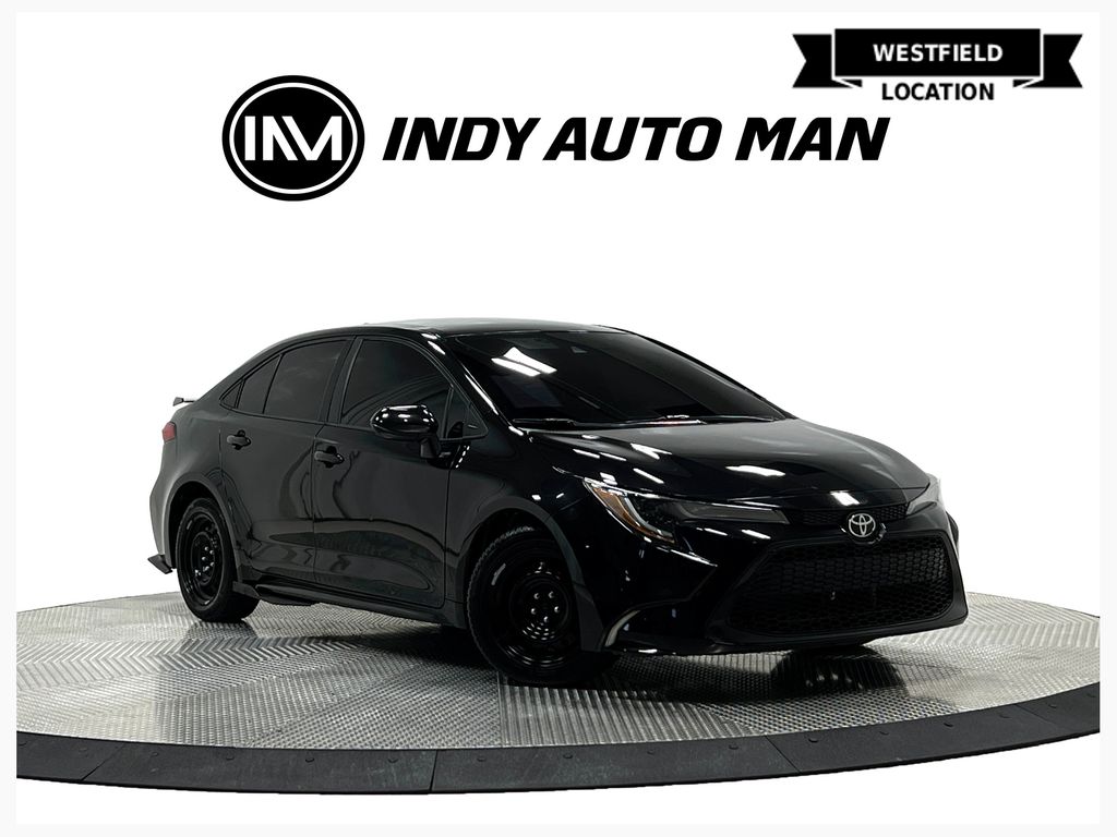 Black Sand Pearl 2021 Toyota Corolla Sedan Front-Wheel Drive Continuously Variable Transmission