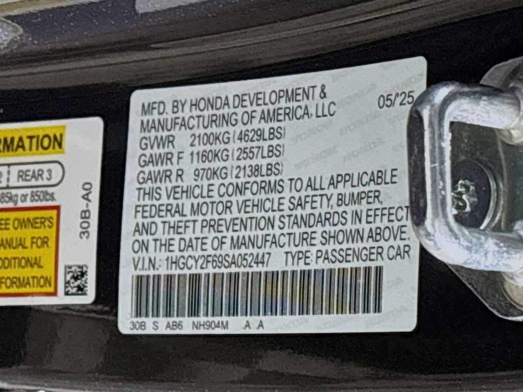 2025 Honda Accord Hybrid EX-L