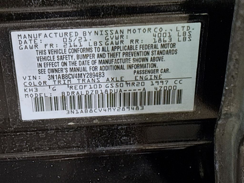 2021 Nissan Sentra SV