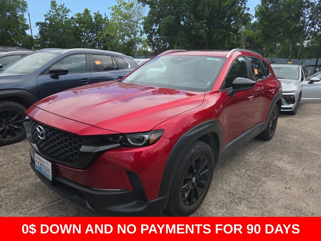 Red Metallic 2025 Mazda CX-50 2.5 S Premium AWD SUV / Crossover All-Wheel Drive 6-Speed Automatic