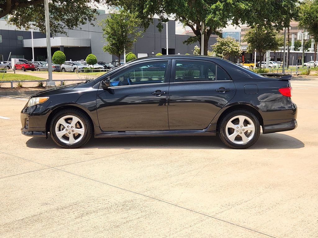 2013 Toyota Corolla S Black at Durrett Motor Company
