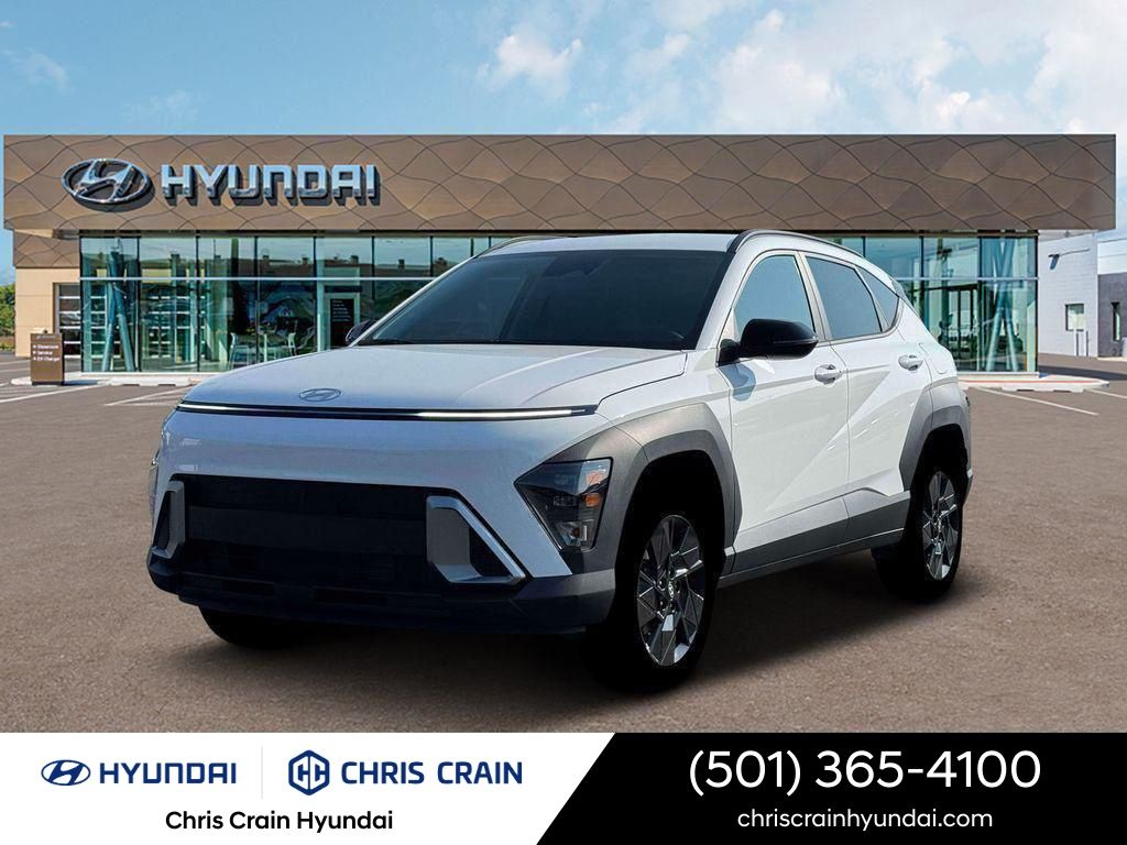 Atlas White 2026 Hyundai Kona SEL Sport FWD SUV / Crossover Front-Wheel Drive Continuously Variable Transmission