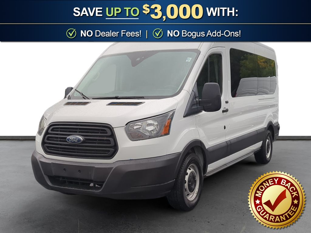 2019 Ford Transit Passenger 350 XL Medium Roof LWB RWD with Sliding Passenger-Side Door