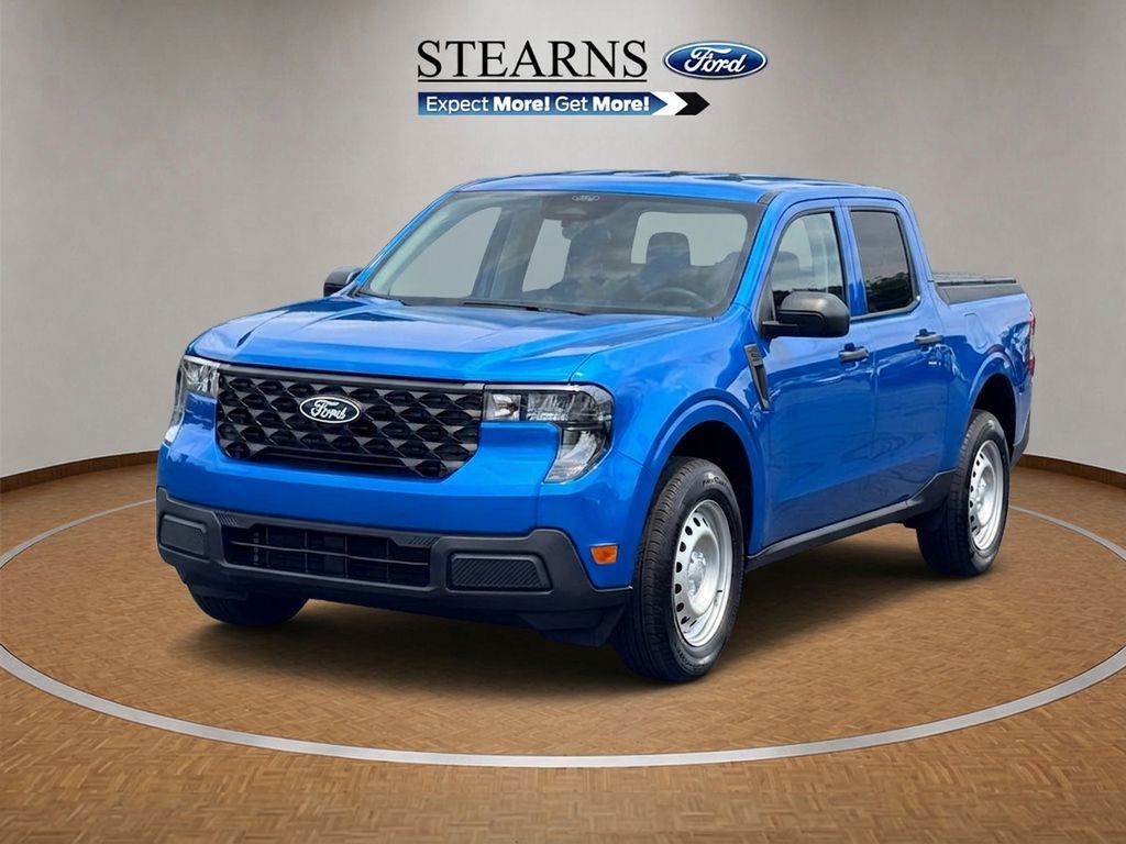 Blue 2026 Ford Maverick Pickup Truck Front-Wheel Drive Continuously Variable Transmission