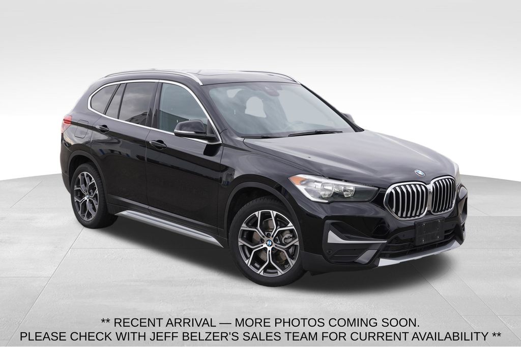 Jet Black 2021 BMW X1 xDrive28i AWD SUV / Crossover All-Wheel Drive 8-Speed Automatic