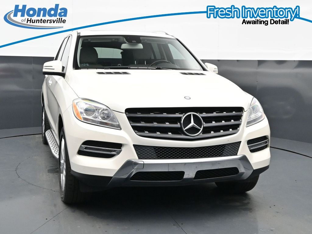 Polar White 2014 Mercedes-Benz M-Class SUV / Crossover All-Wheel Drive 7-Speed Automatic