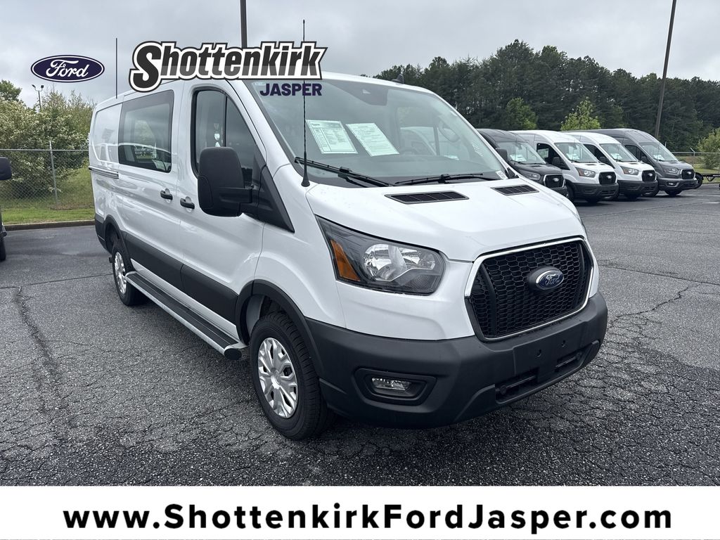 Oxford White 2025 Ford Transit Cargo 250 Low Roof RWD Van Rear-Wheel Drive