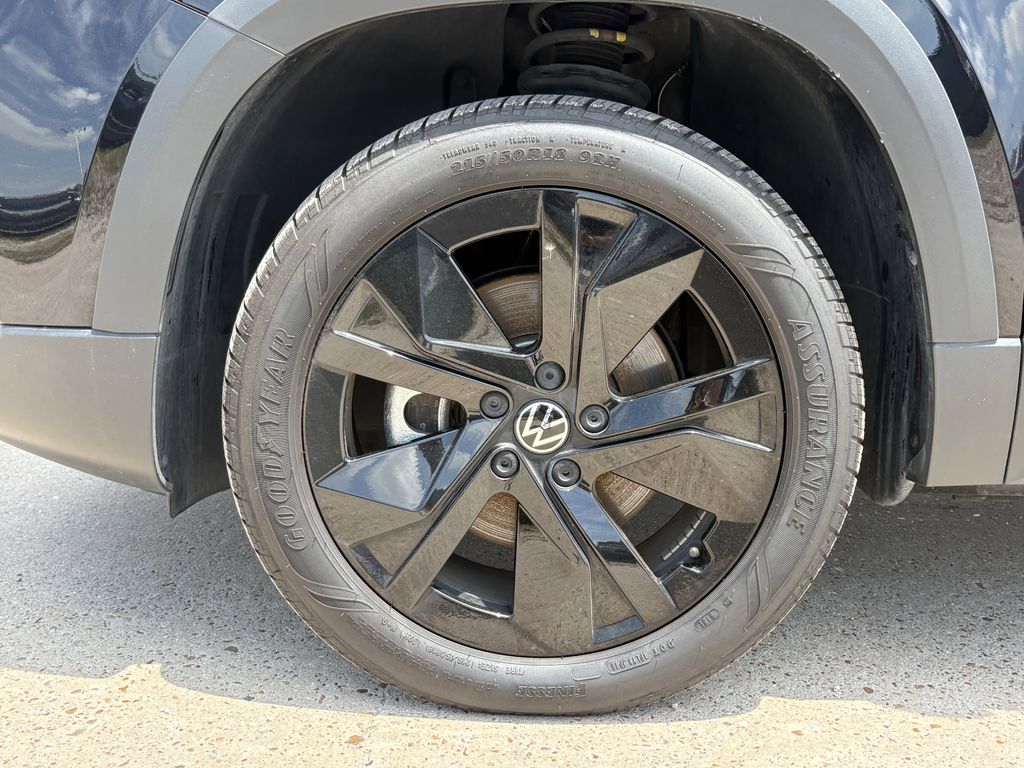 2025 Volkswagen Taos 1.5T SE Black at DeMontrond Automotive Group