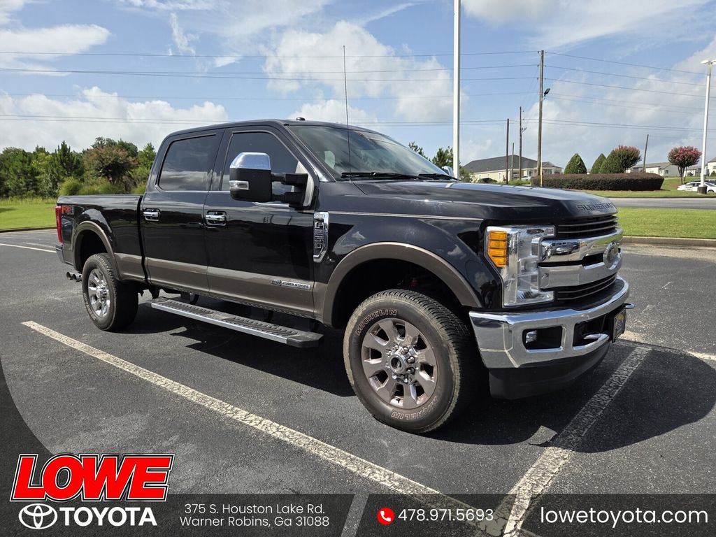 Shadow Black 2017 Ford F-250 Super Duty Pickup Truck Four-Wheel Drive 6-Speed Automatic