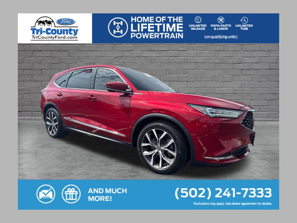 Performance Red Pearl 2022 Acura MDX SUV / Crossover All-Wheel Drive Automatic