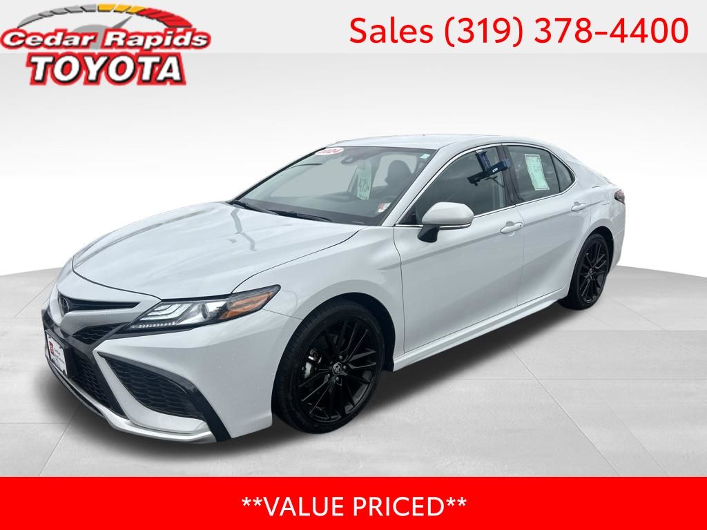 White 2024 Toyota Camry XSE FWD Sedan Front-Wheel Drive 8-Speed Automatic