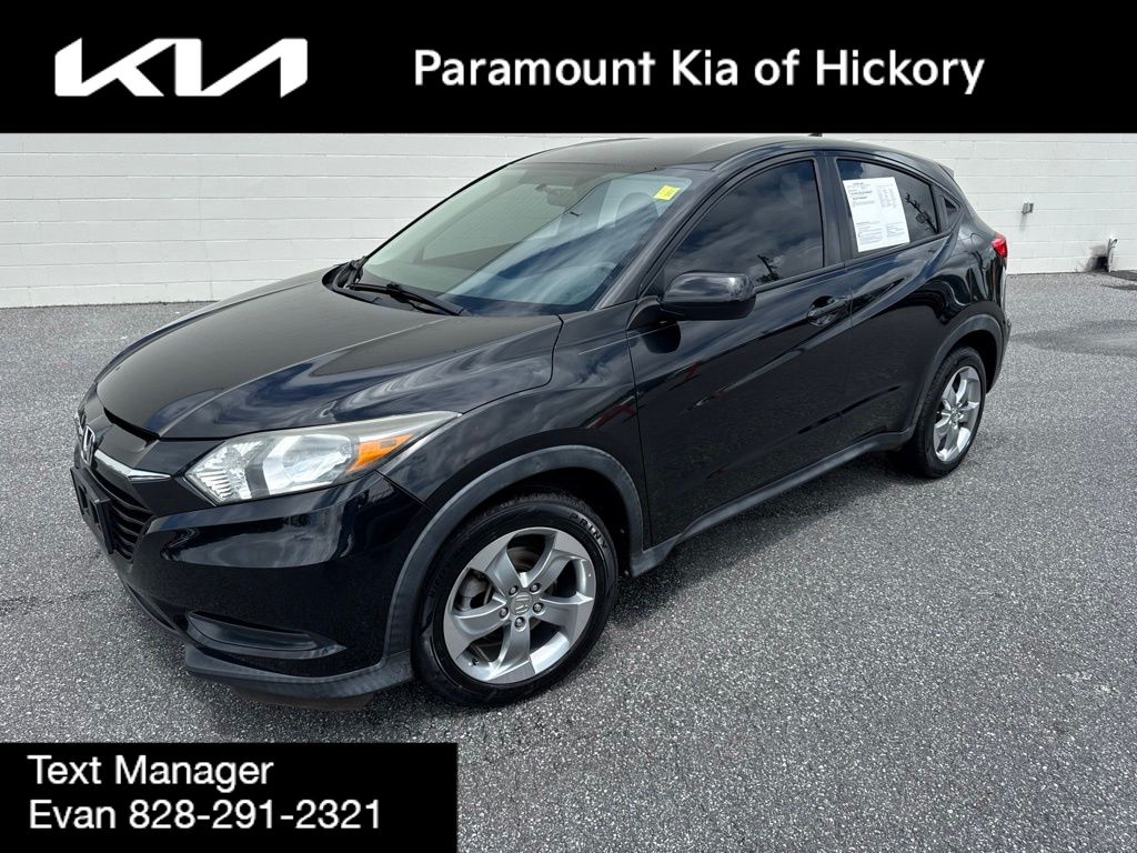 Crystal Black Pearl 2017 Honda HR-V SUV / Crossover Front-Wheel Drive Continuously Variable Transmission