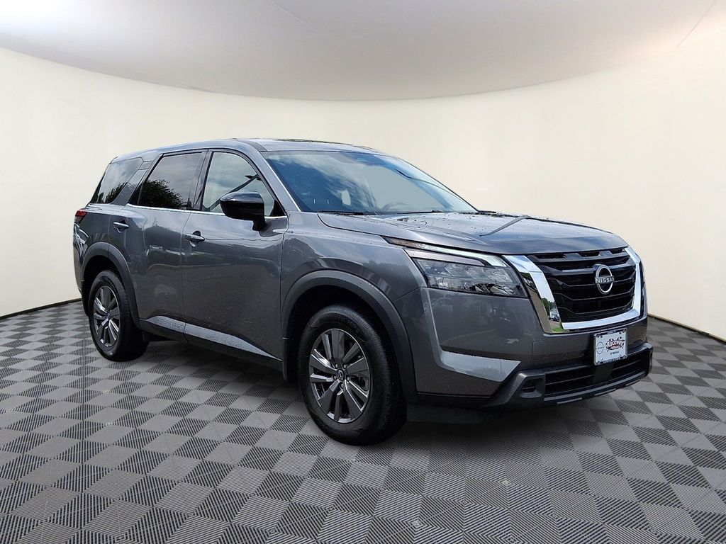 Glacier White 2025 Nissan Pathfinder SUV / Crossover All-Wheel Drive 9-Speed Automatic