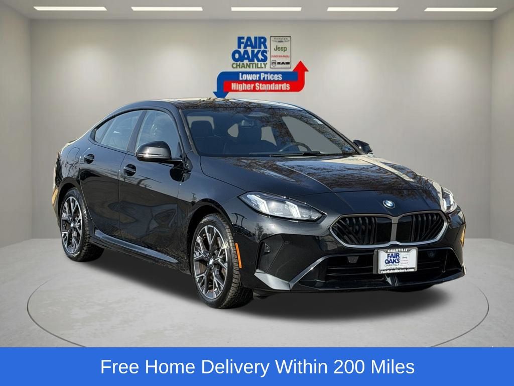 Black Sapphire Metallic 2025 BMW 2 Series 228 Gran Coupe xDrive Sedan All-Wheel Drive 7-Speed Automatic