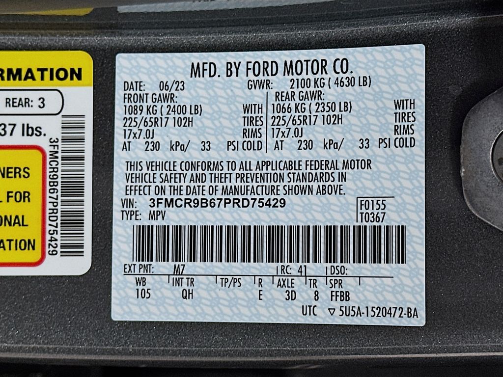 Thumbnail: 2023 Ford Bronco Sport - 31