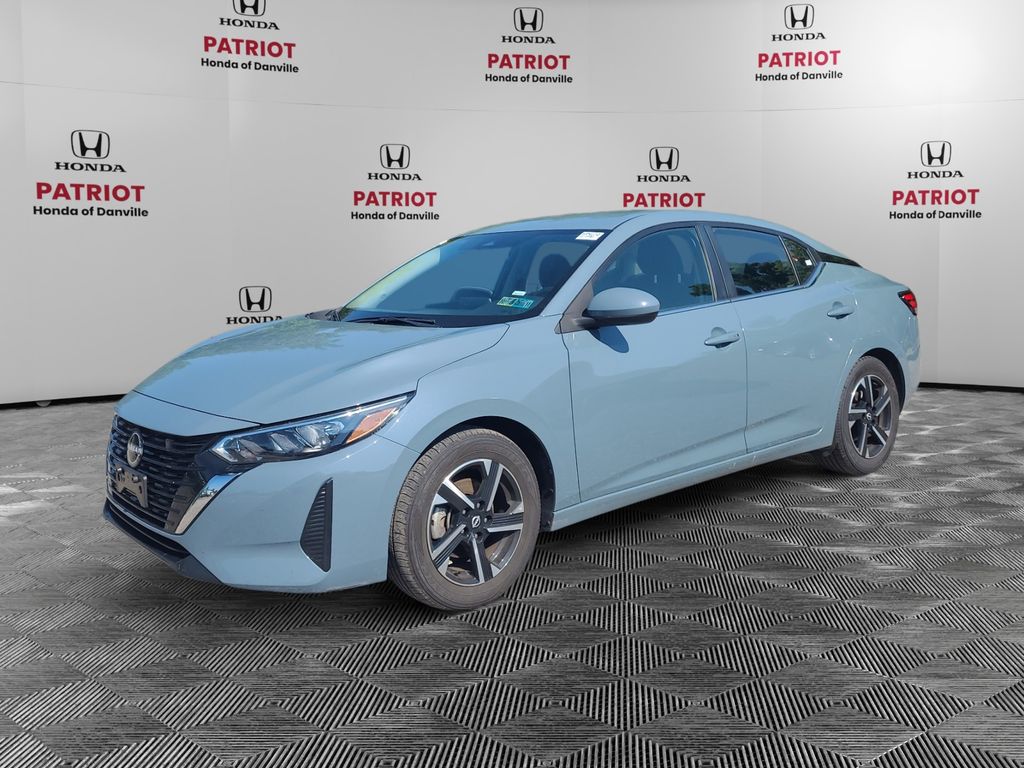 Atlantic Gray Metallic 2025 Nissan Sentra Sedan Front-Wheel Drive Continuously Variable Transmission