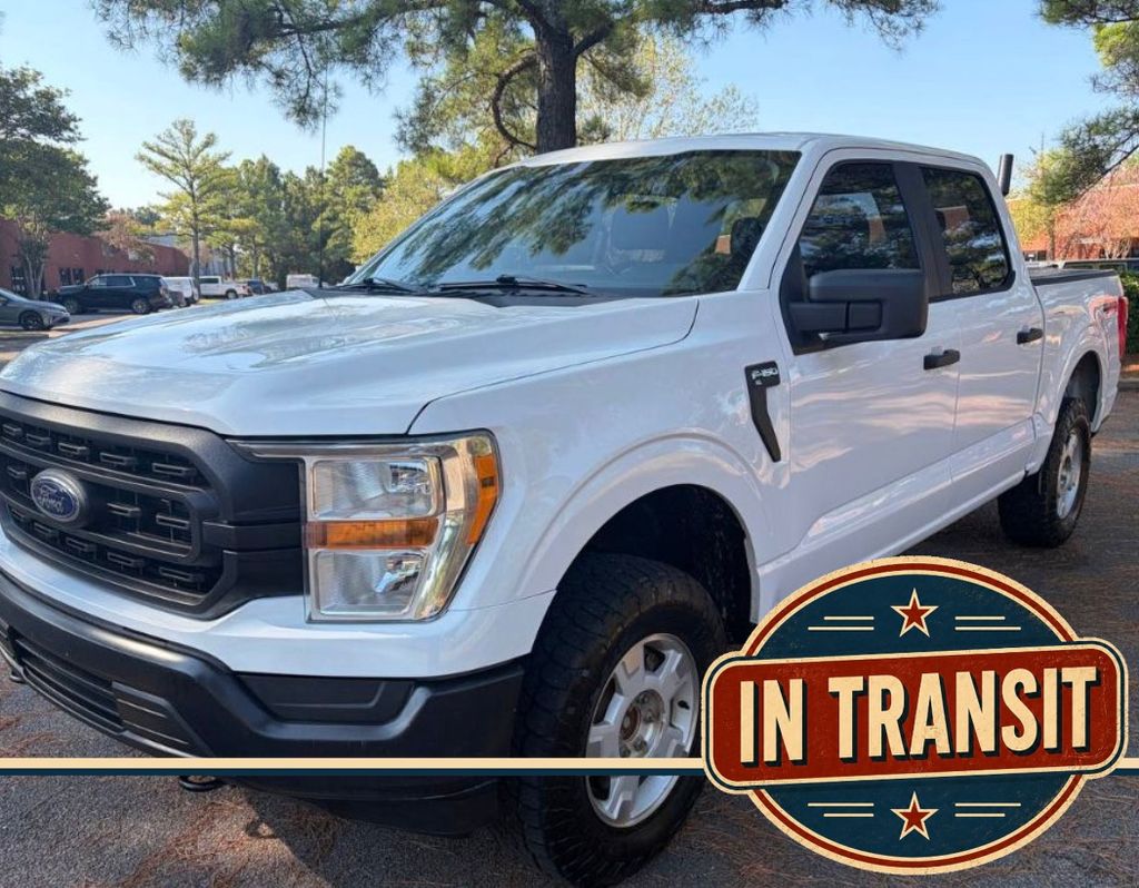 Oxford White 2021 Ford F-150 Pickup Truck Four-Wheel Drive Automatic