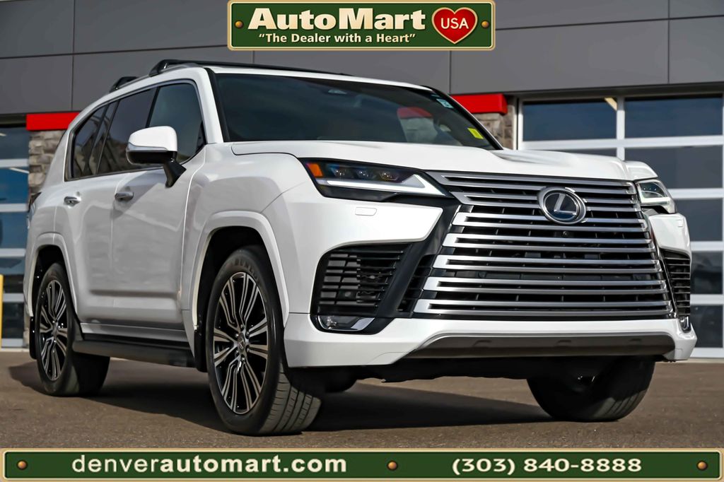 White Pearl 2025 Lexus LX SUV / Crossover All-Wheel Drive Automatic