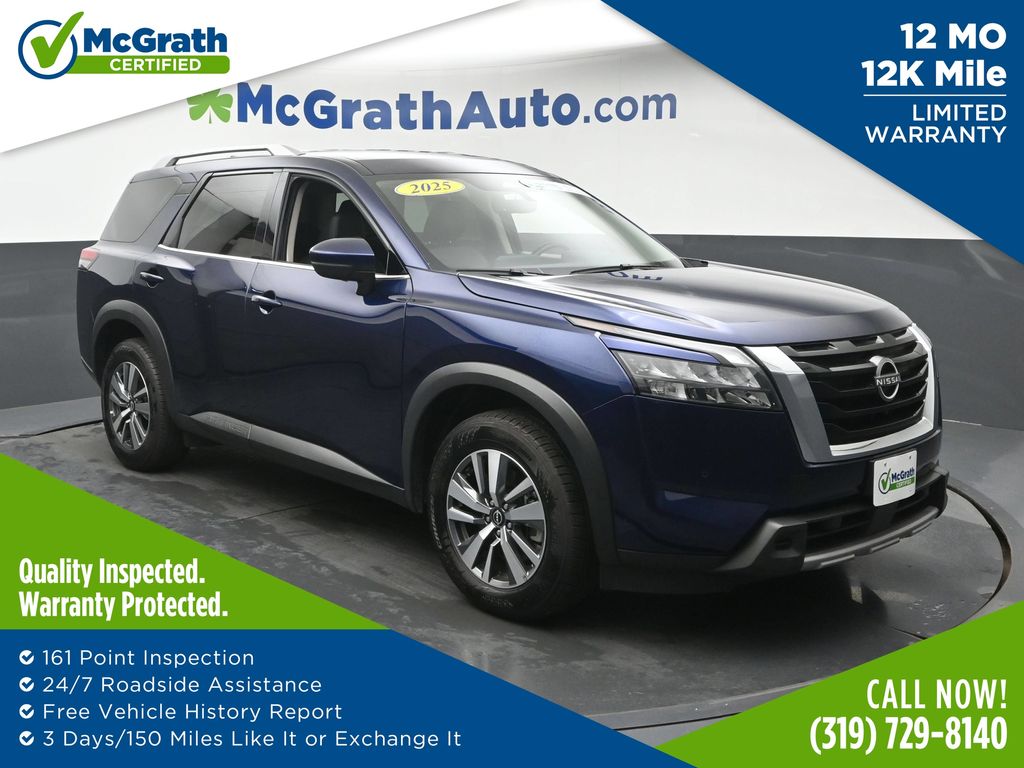 Deep Ocean Blue Pearl 2025 Nissan Pathfinder SUV / Crossover All-Wheel Drive 9-Speed Automatic