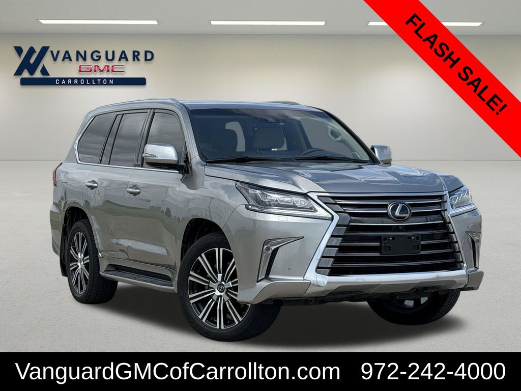Atomic Silver 2020 Lexus LX 570 3-Row 4WD SUV / Crossover All-Wheel Drive 8-Speed Automatic