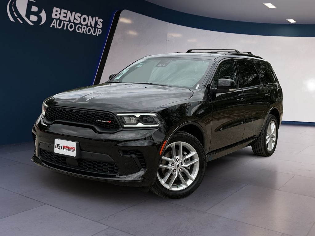DB Black Crystal Clearcoat 2025 Dodge Durango GT Plus AWD SUV / Crossover All-Wheel Drive 8-Speed Automatic