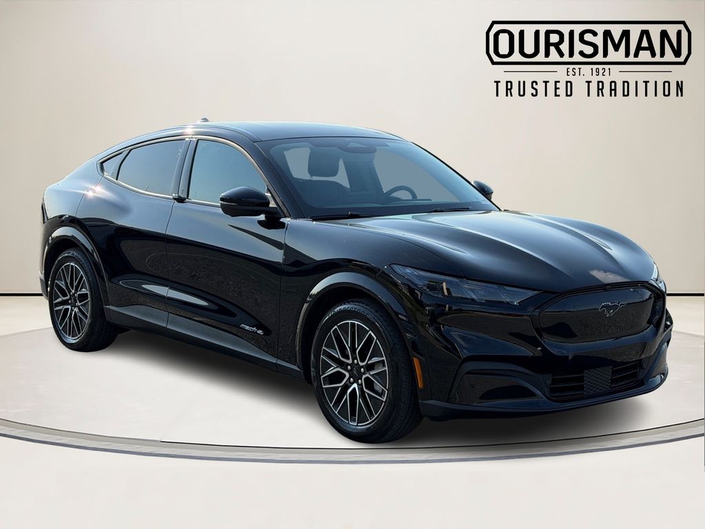 Shadow Black 2025 Ford Mustang Mach-E Premium AWD SUV / Crossover All-Wheel Drive Automatic
