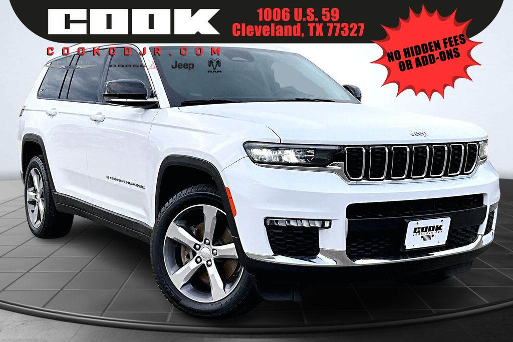 2022 Jeep Grand Cherokee L Limited White at Traditions Chevrolet