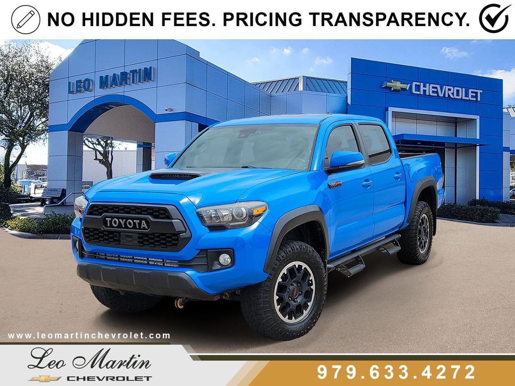 Voodoo Blue 2019 Toyota Tacoma Pickup Truck Four-Wheel Drive 6-Speed Automatic