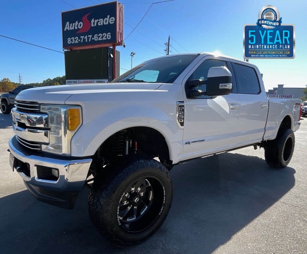 2017 Ford F-250SD Lariat White at DeMontrond Ford