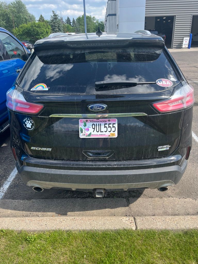 2020 Agate Black Ford Edge SEL AWD SUV