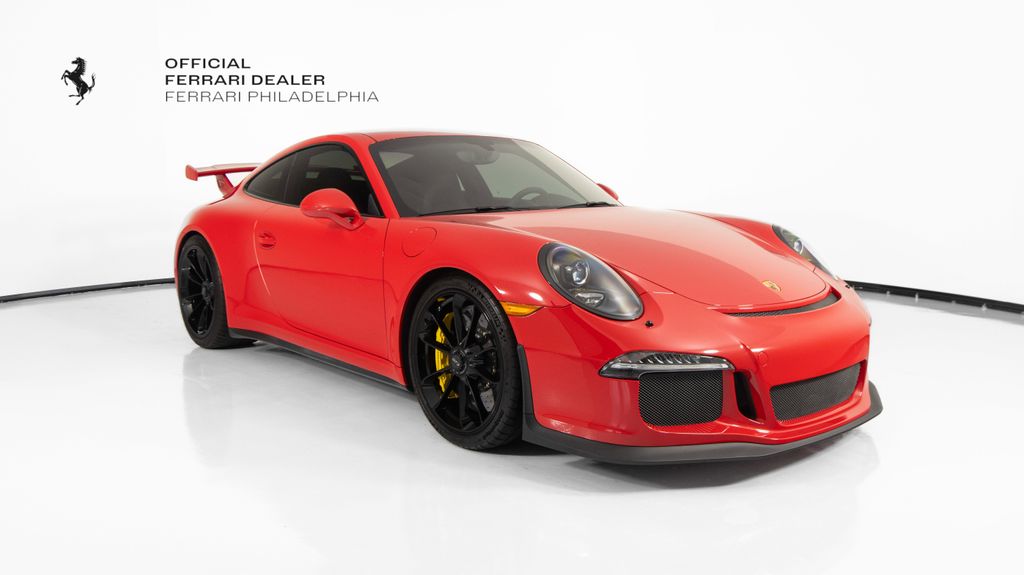 Guards Red 2015 Porsche 911 Coupe Rear-Wheel Drive Automatic